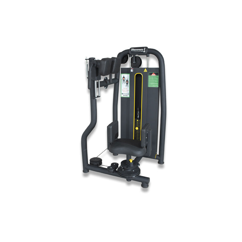 Discovery DC240 Rotary Torso Machine by ESCOOL, commercial gym equipment at Zack Fitness, manufacturer view 1