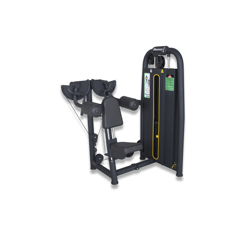 Discovery DC280 Lateral Raise Machine by ESCOOL, commercial gym equipment at Zack Fitness, manufacturer view 1