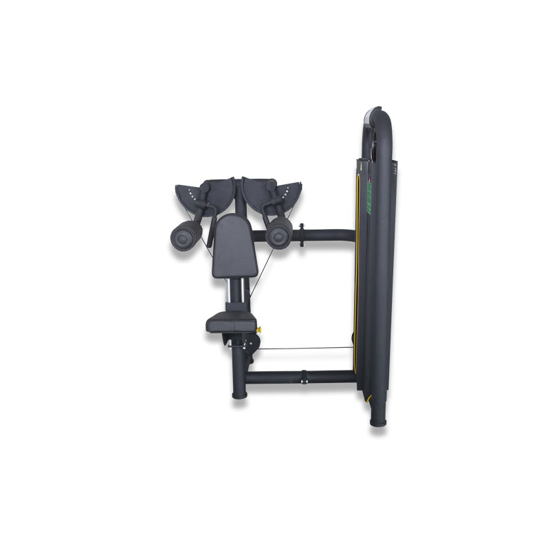 Discovery DC280 Lateral Raise Machine by ESCOOL, commercial gym equipment at Zack Fitness, manufacturer view 2