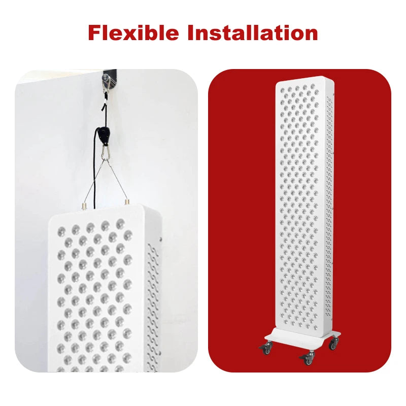 high power LED red light therapy panel for gym recovery setup and performance enhancement