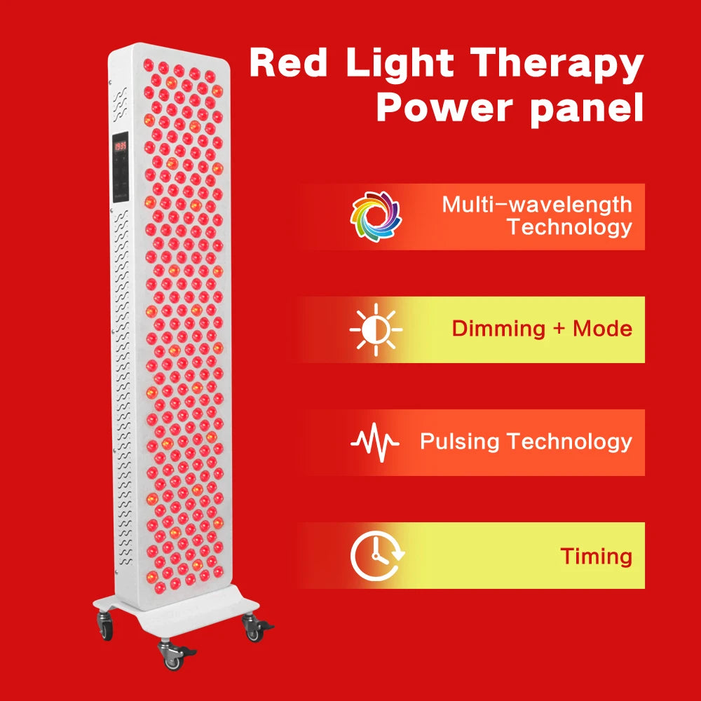 home red light therapy panel full spectrum multi wavelength device for daily recovery routine