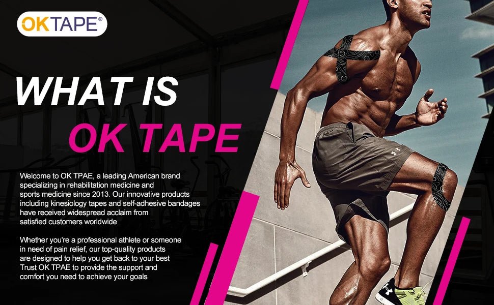 muscle support sports tape used during CrossFit training workout