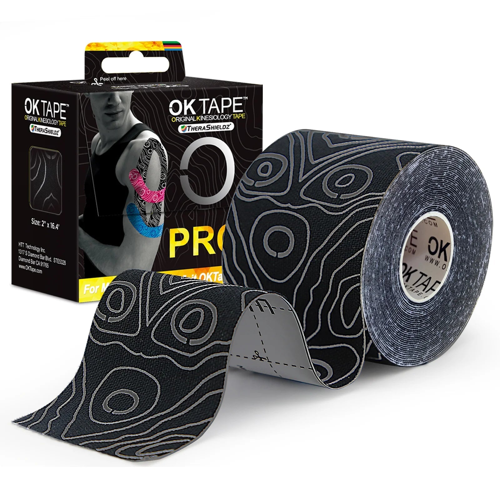 kinesiology tape roll for sports recovery and muscle support