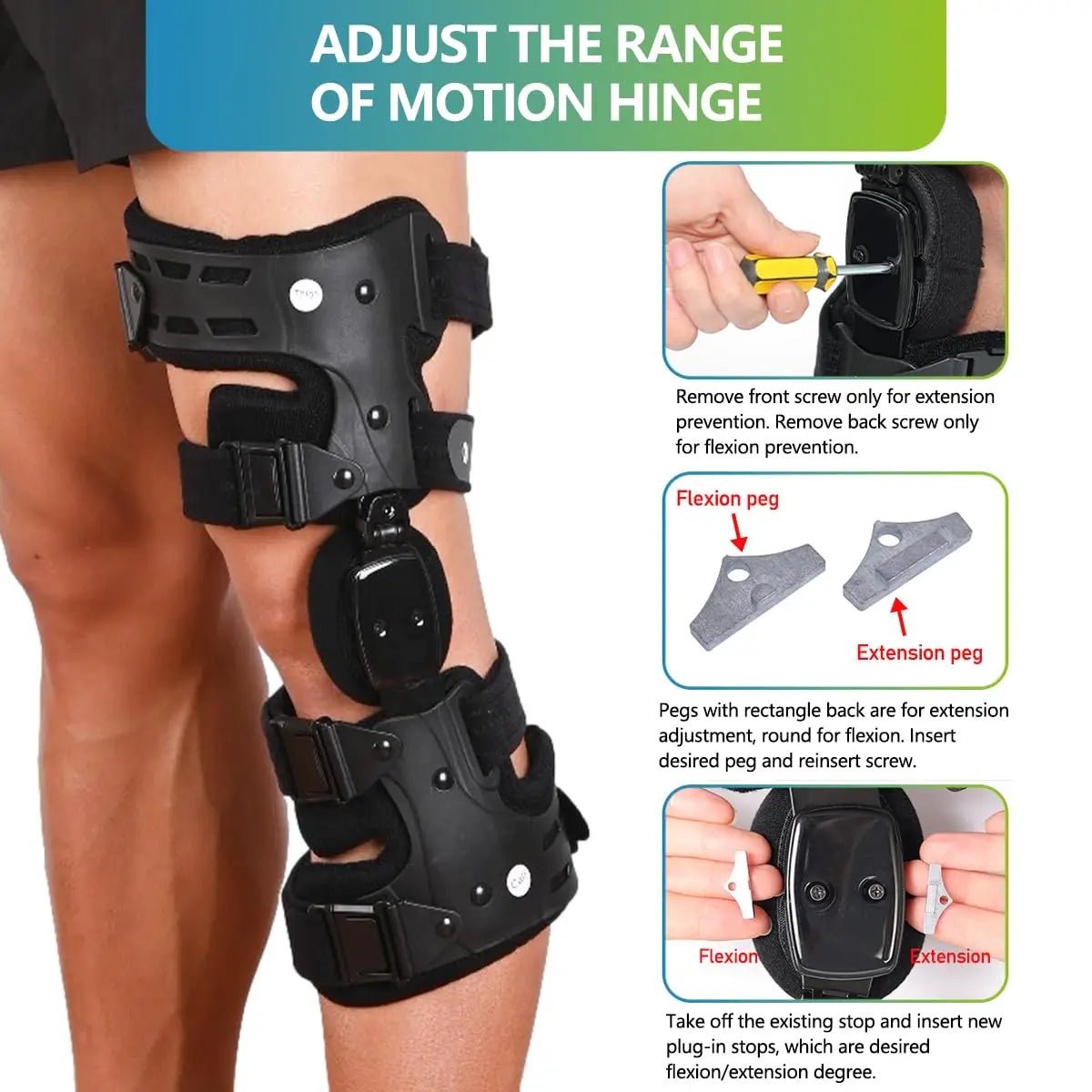 OA Knee Brace for Arthritis | Pain Relief & Joint Stability Support - Zack Fitness