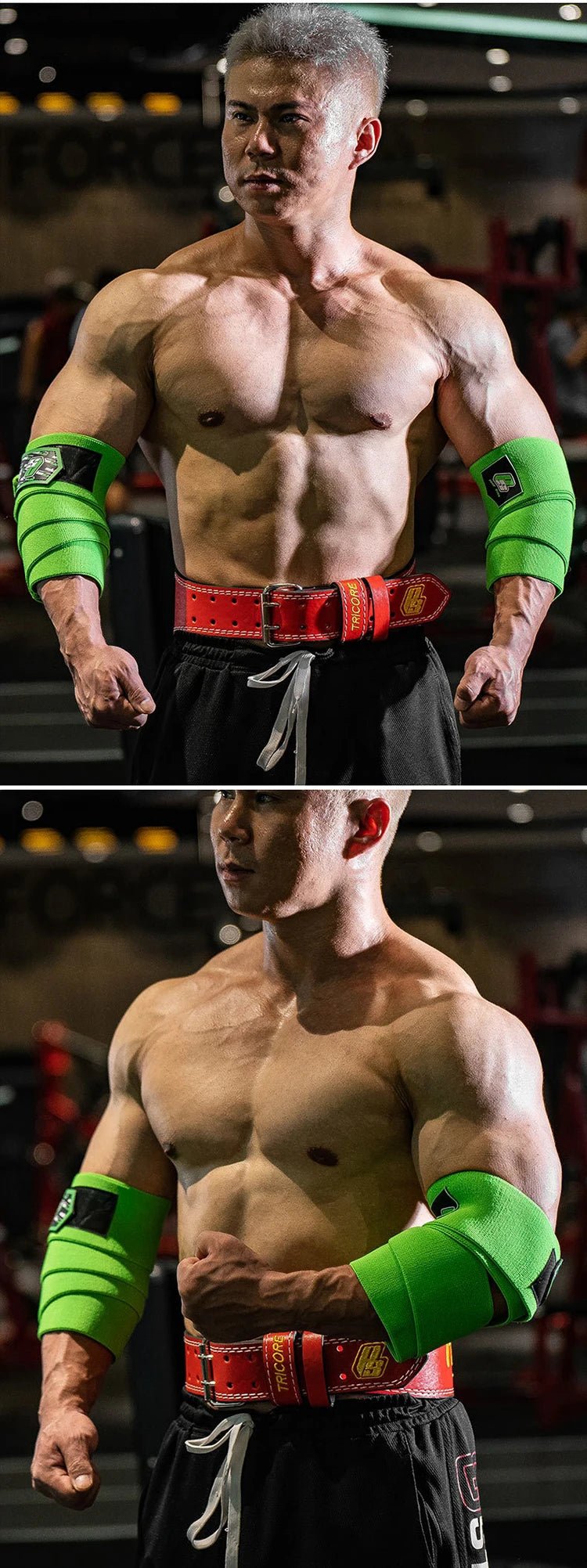 Elbow Wrap Strap Support 150cm | Bench Press, Gym & Sports Brace - Zack Fitness