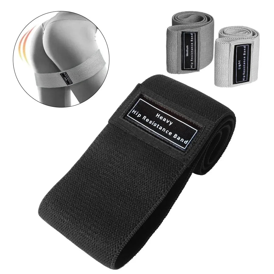 Glute Resistance Bands – Fabric Hip Booty Bands for Squats & Legs - Zack Fitness