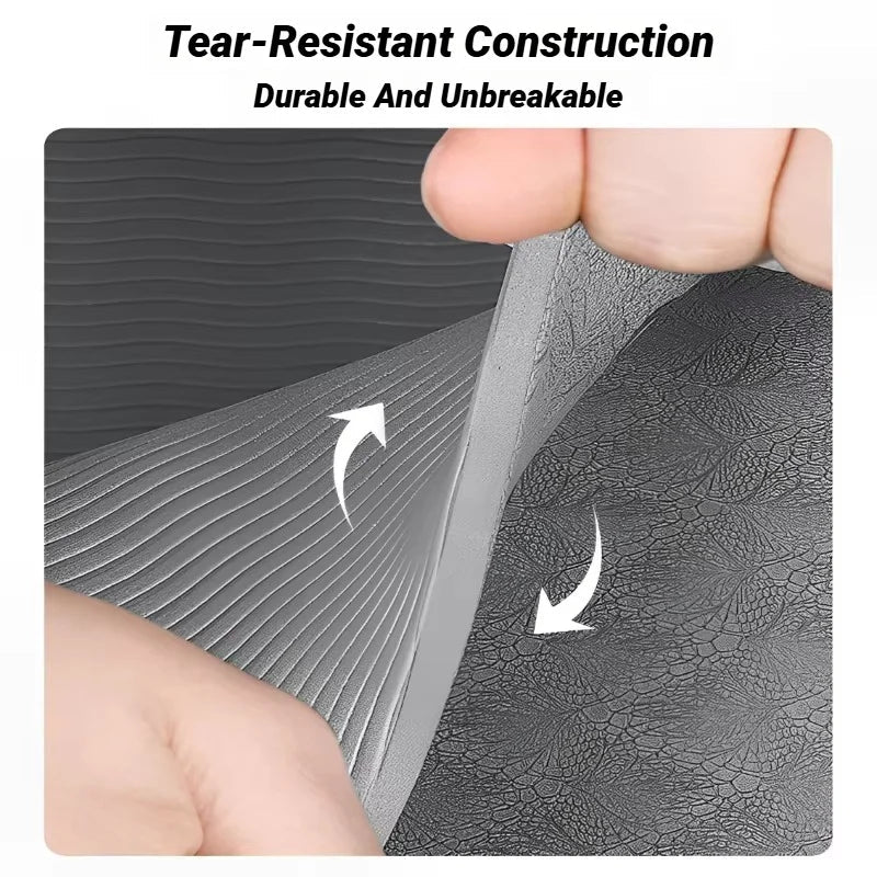 Foldable Eco-Friendly TPE Yoga Mat – Non-Slip, Travel-Friendly for Pilates & Floor Workouts - Zack Fitness