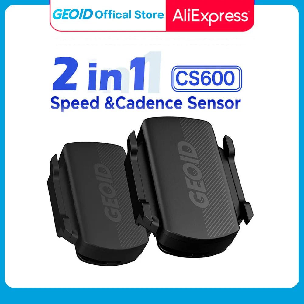 GEOID Bike Cadence & Speed Sensor | Bluetooth ANT+ | 2025 Model - Zack Fitness