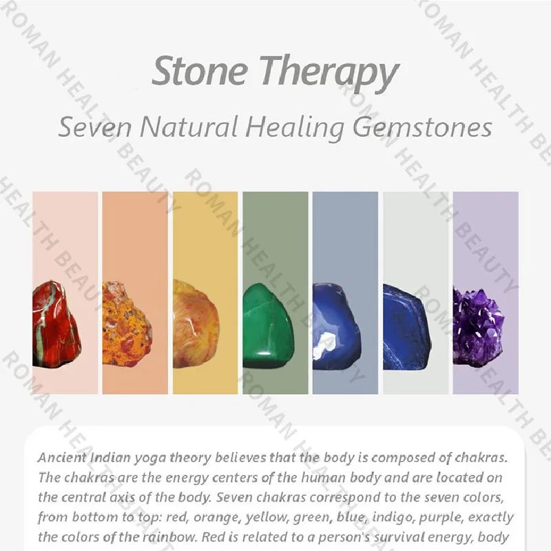 Advanced PEMF infrared wellness mat combining heat and gemstone design for relaxation routines