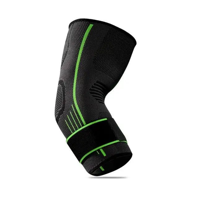 Elbow Compression Sleeve with Strap | Brace for Pain Relief, Lifting & Arthritis - Zack Fitness