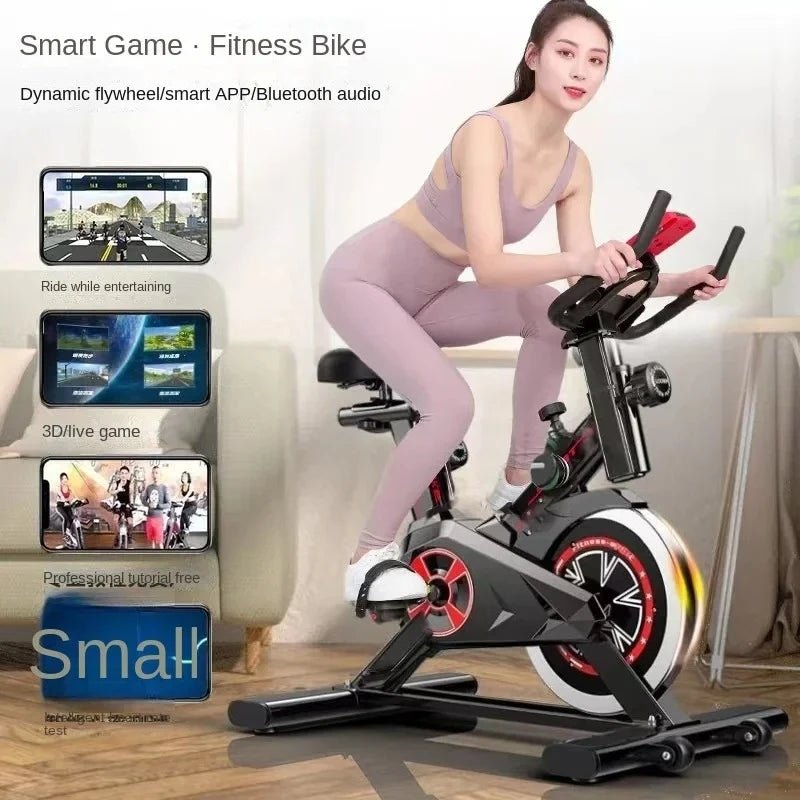 home exercise bike silent resistance system