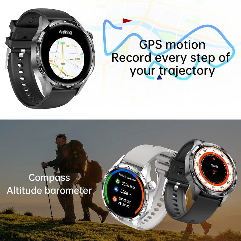GT5 PRO Smart Watch – AMOLED Display, GPS, NFC & Heart Rate - Zack Fitness
