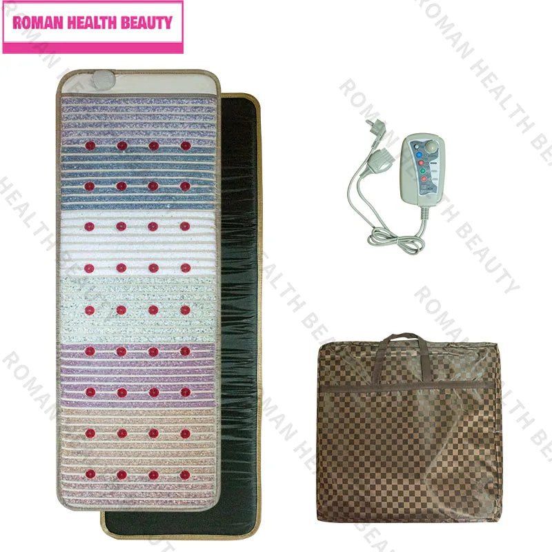 Full body PEMF infrared heating mat designed for home wellness, relaxation, and comfort