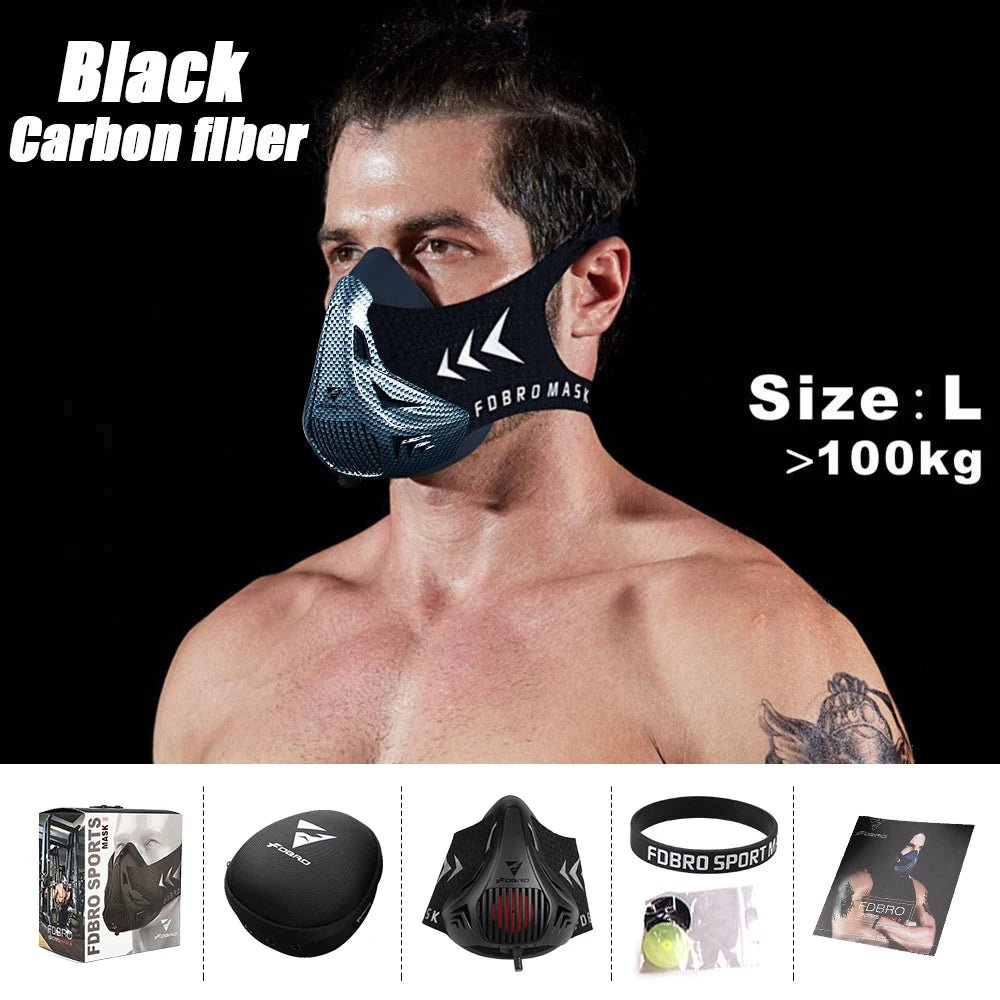 Altitude Sports Mask 2.0 – High Altitude Training for Running & Cycling - Zack Fitness