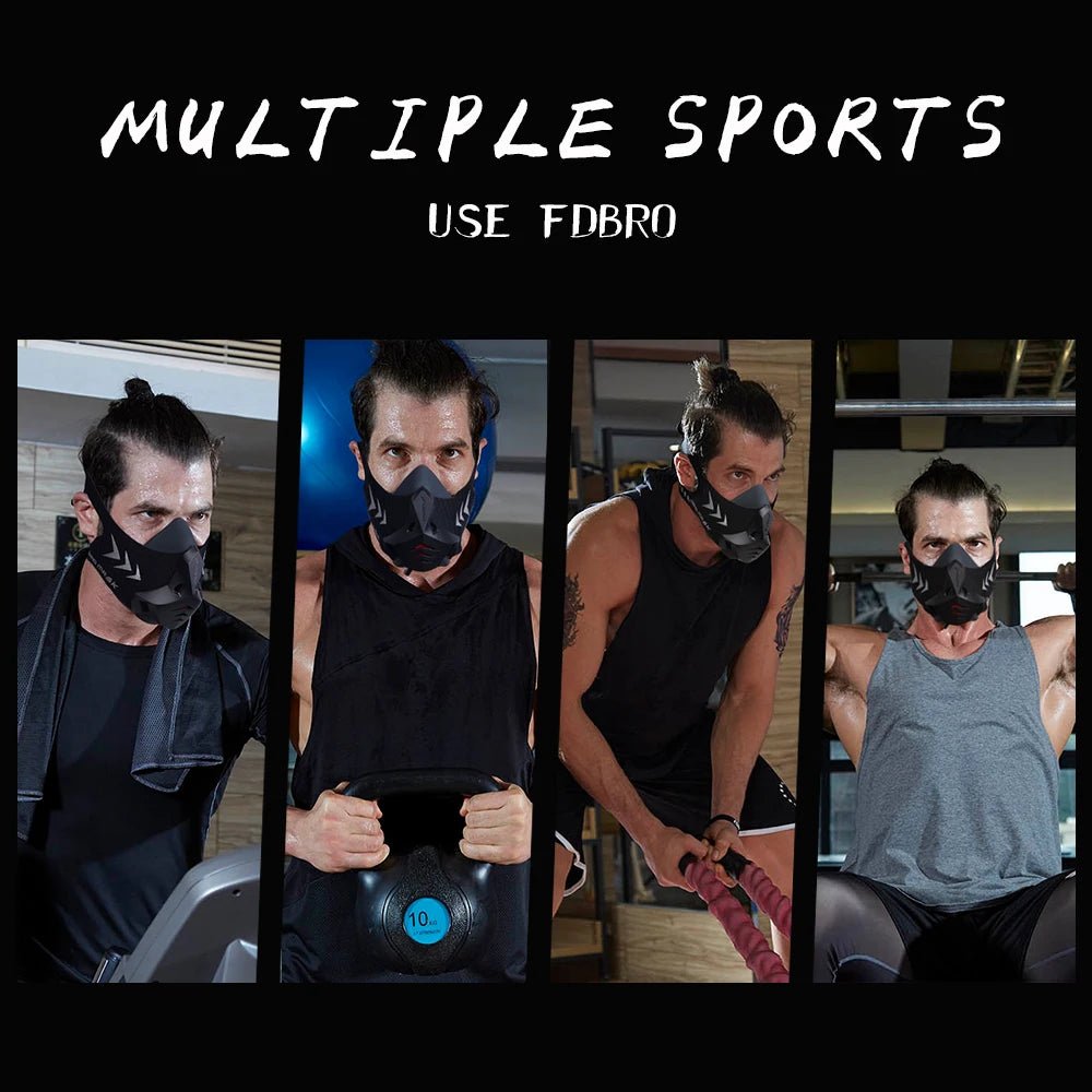 Altitude Sports Mask 2.0 – High Altitude Training for Running & Cycling - Zack Fitness