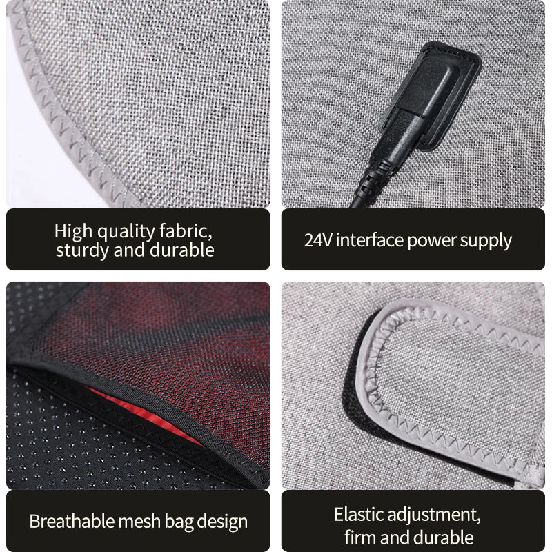 shoulder heating massager belt with temperature control system