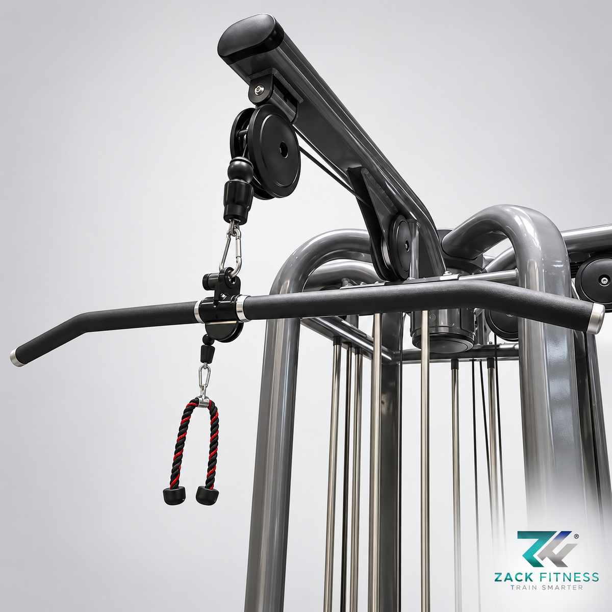 CBD87 commercial multi-gym lat pulldown pulley and attachment
