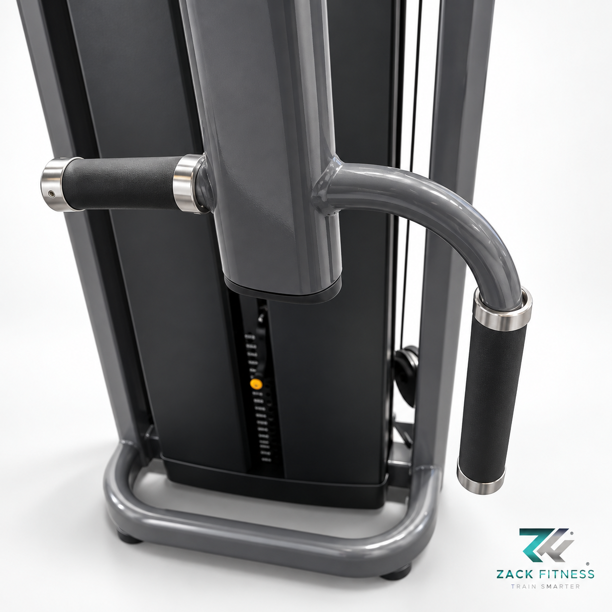 CBL-05 rotating handle and weight stack detail