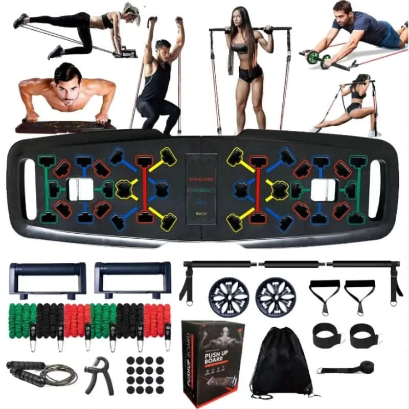 Portable Home Gym System , Complete Full-Body - Zack Fitness