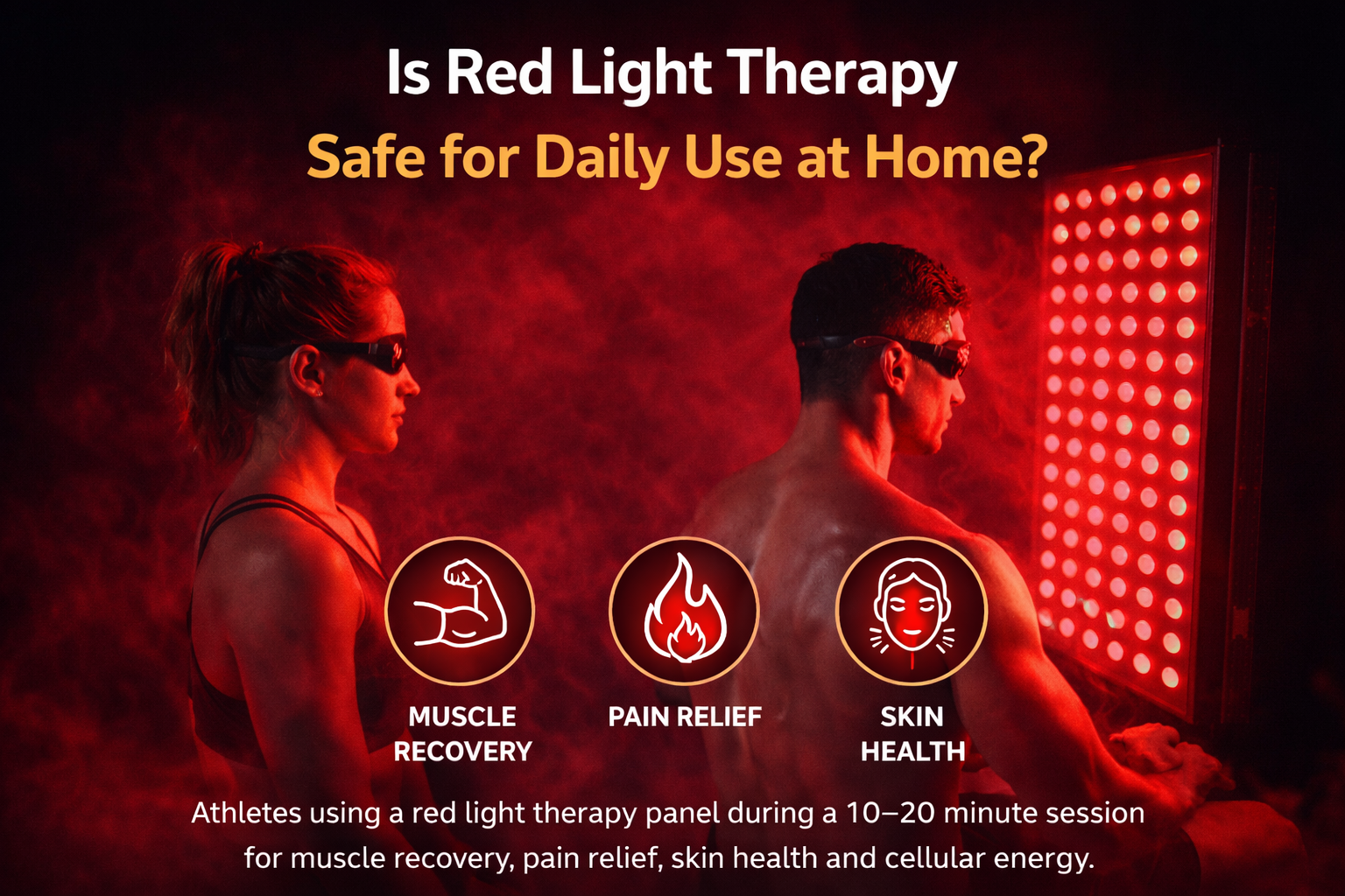 Is Red Light Therapy Safe for Daily Use at Home?
