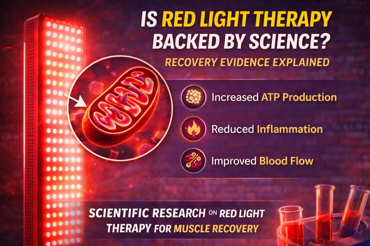Is Red Light Therapy Backed by Science? Recovery Evidence Explained