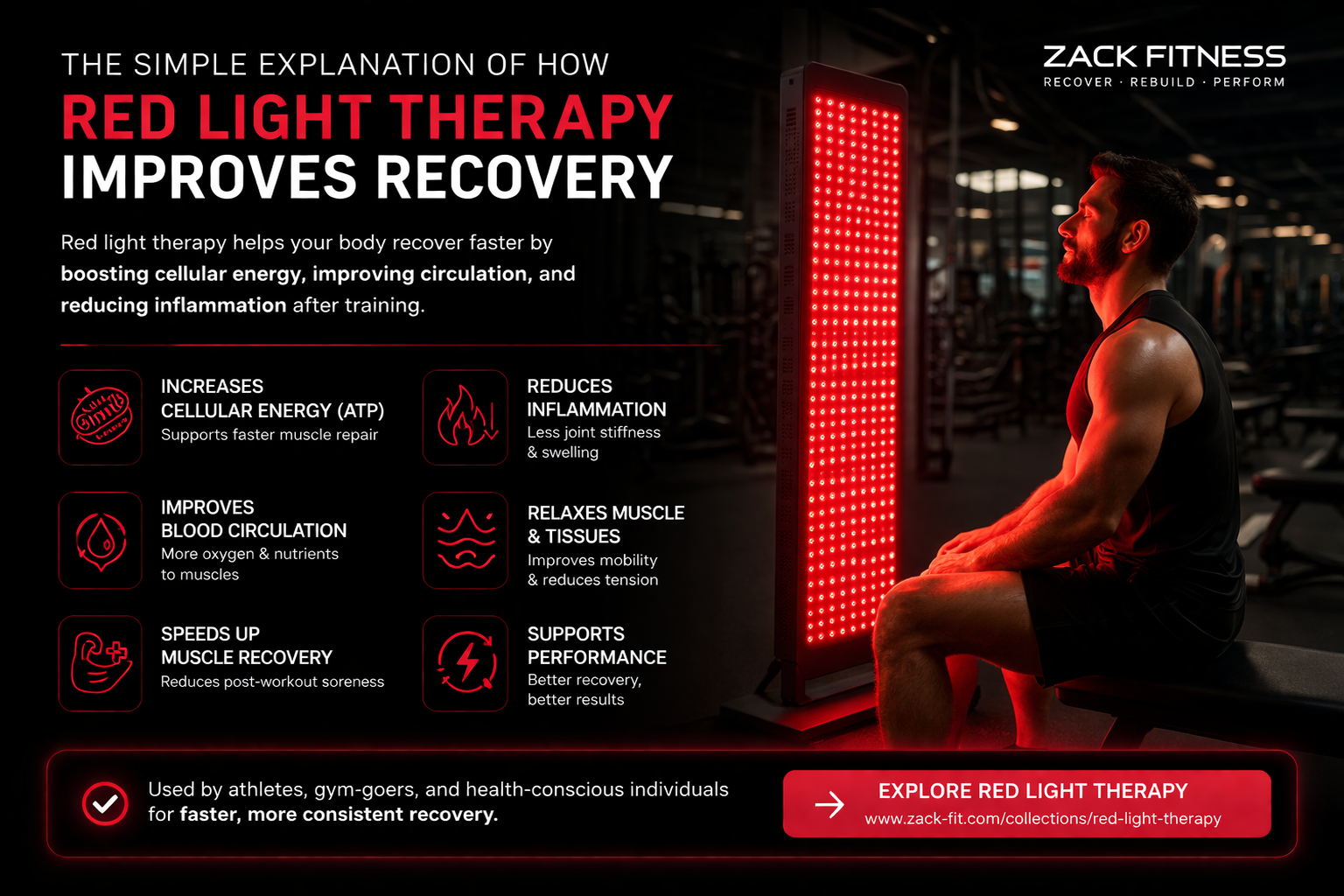 The Simple Explanation of How Red Light Therapy Improves Recovery