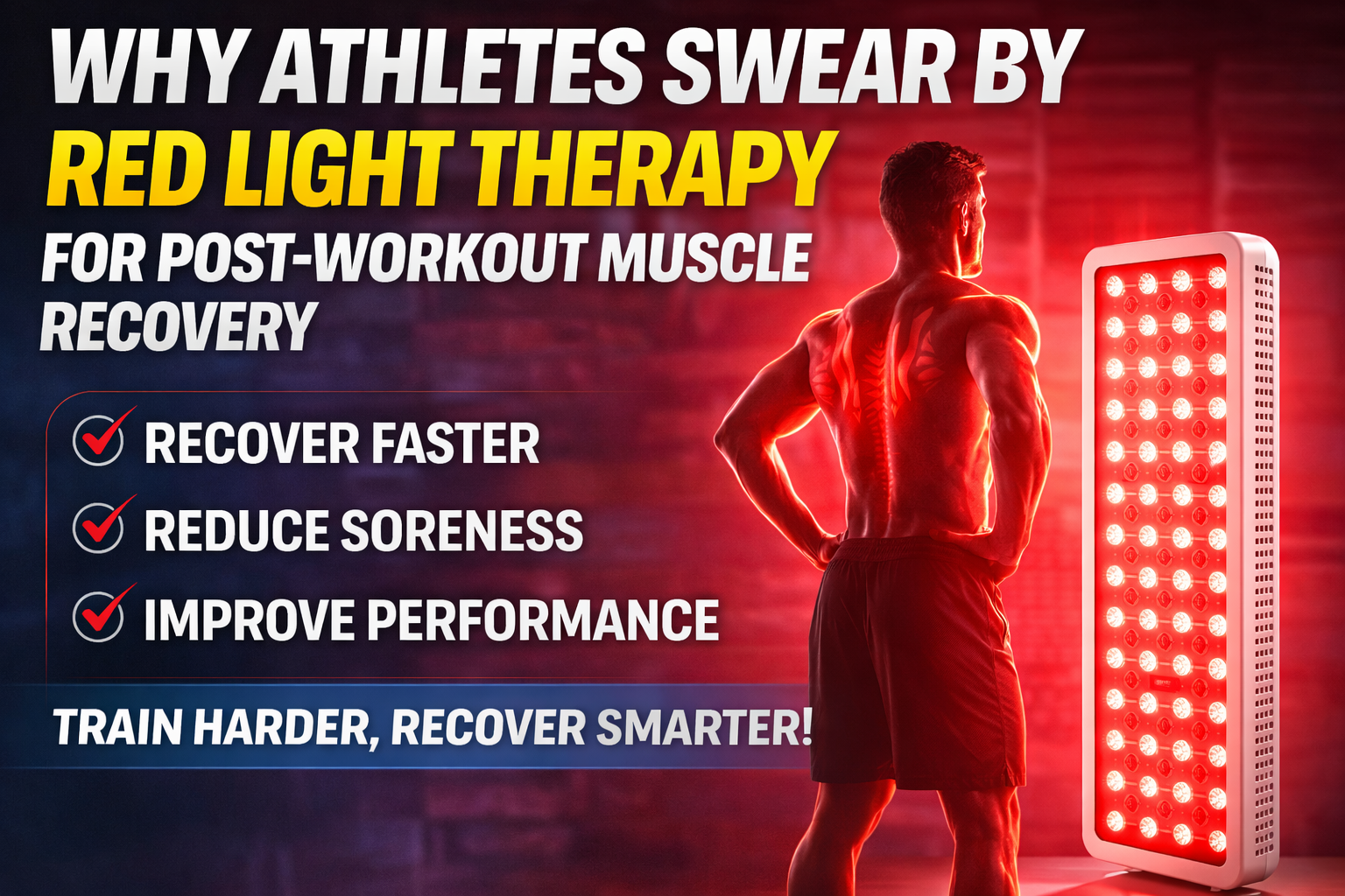 Why Athletes Swear By Red Light Therapy