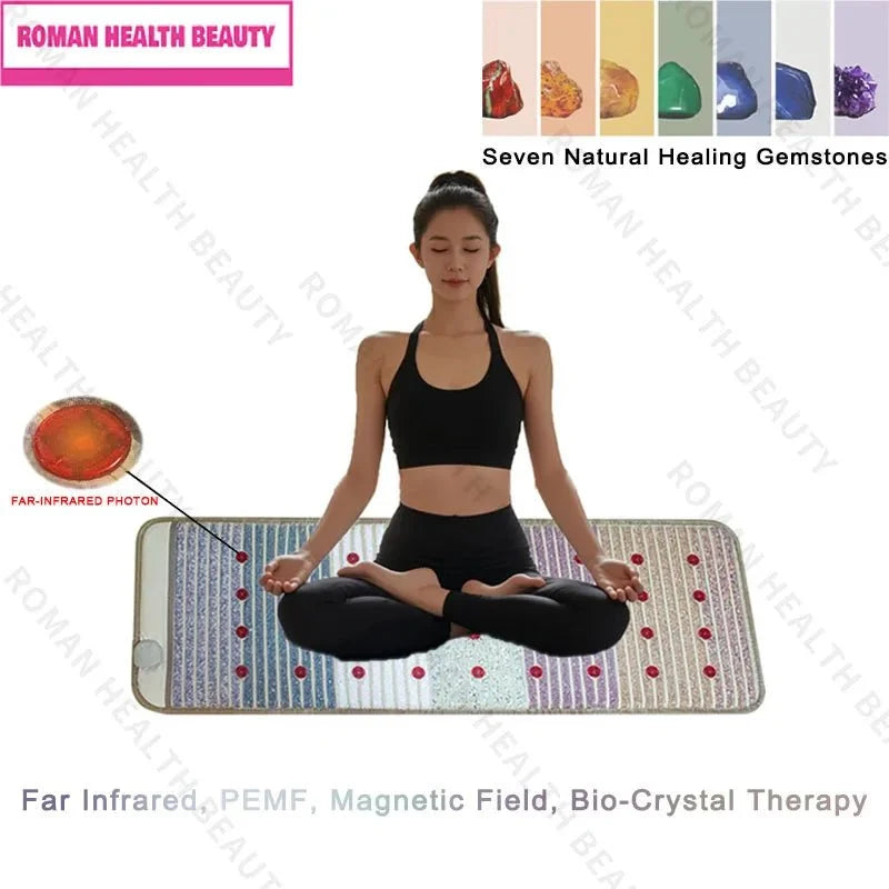 Far Infrared PEMF Therapy Mat | Bio-Crystal Bian Stone Heating – PEMF Mat vs Red Light Therapy Pad: Recovery Technologies Compared | Zack Fitness