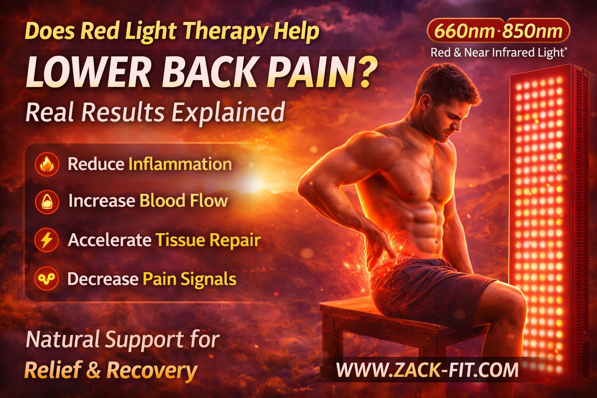 Does Red Light Therapy Help Lower Back Pain? Real Results Explained ...