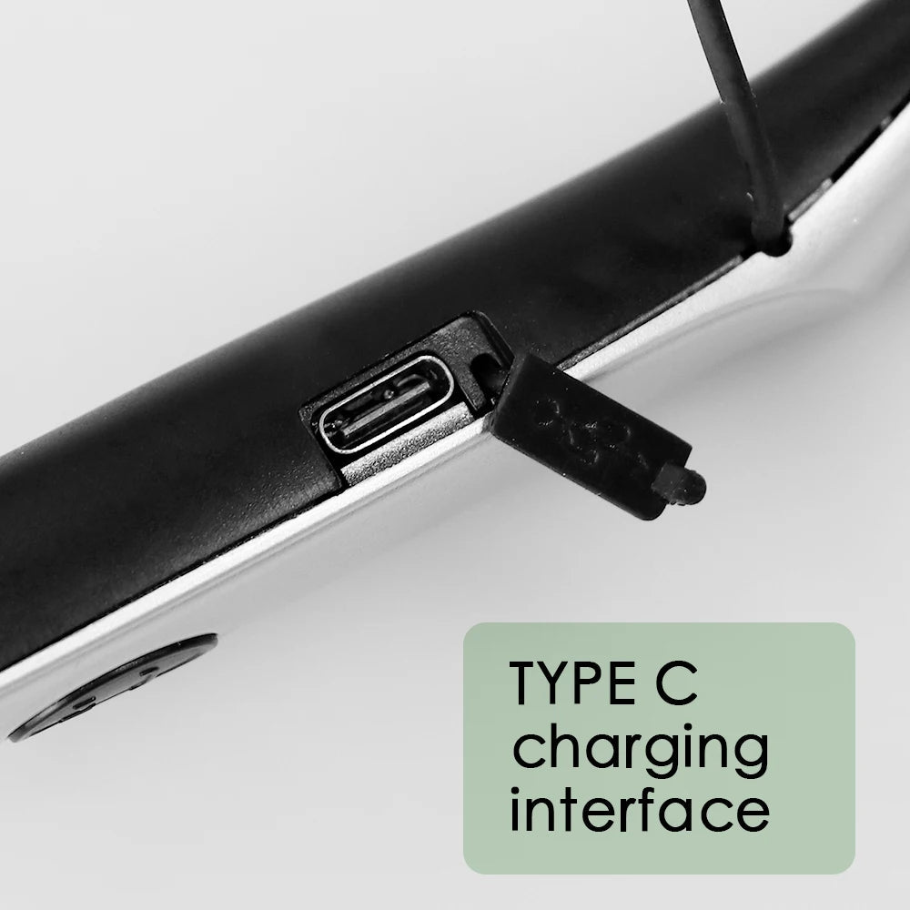 Ear laser therapy device used during daily home wellness routines