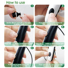 Low-level laser device supporting structured ear wellness routines