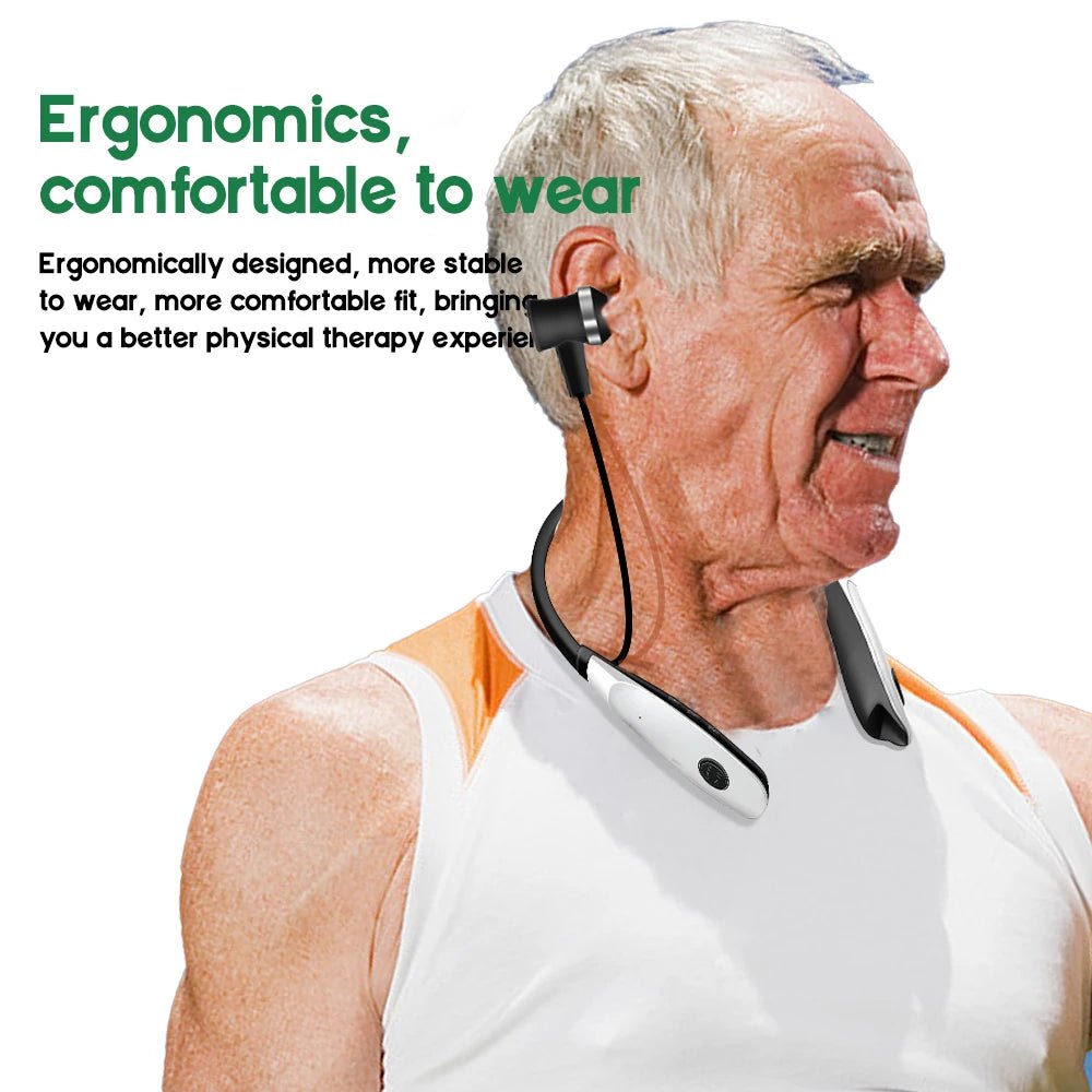 Home-use ear laser device with visible red light at 650nm