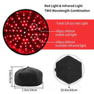 Red Light & Infrared Therapy Cap – 660nm & 830nm LED Hair Growth Helmet | Anti Hair Loss & Scalp Relaxation - Zack Fitness
