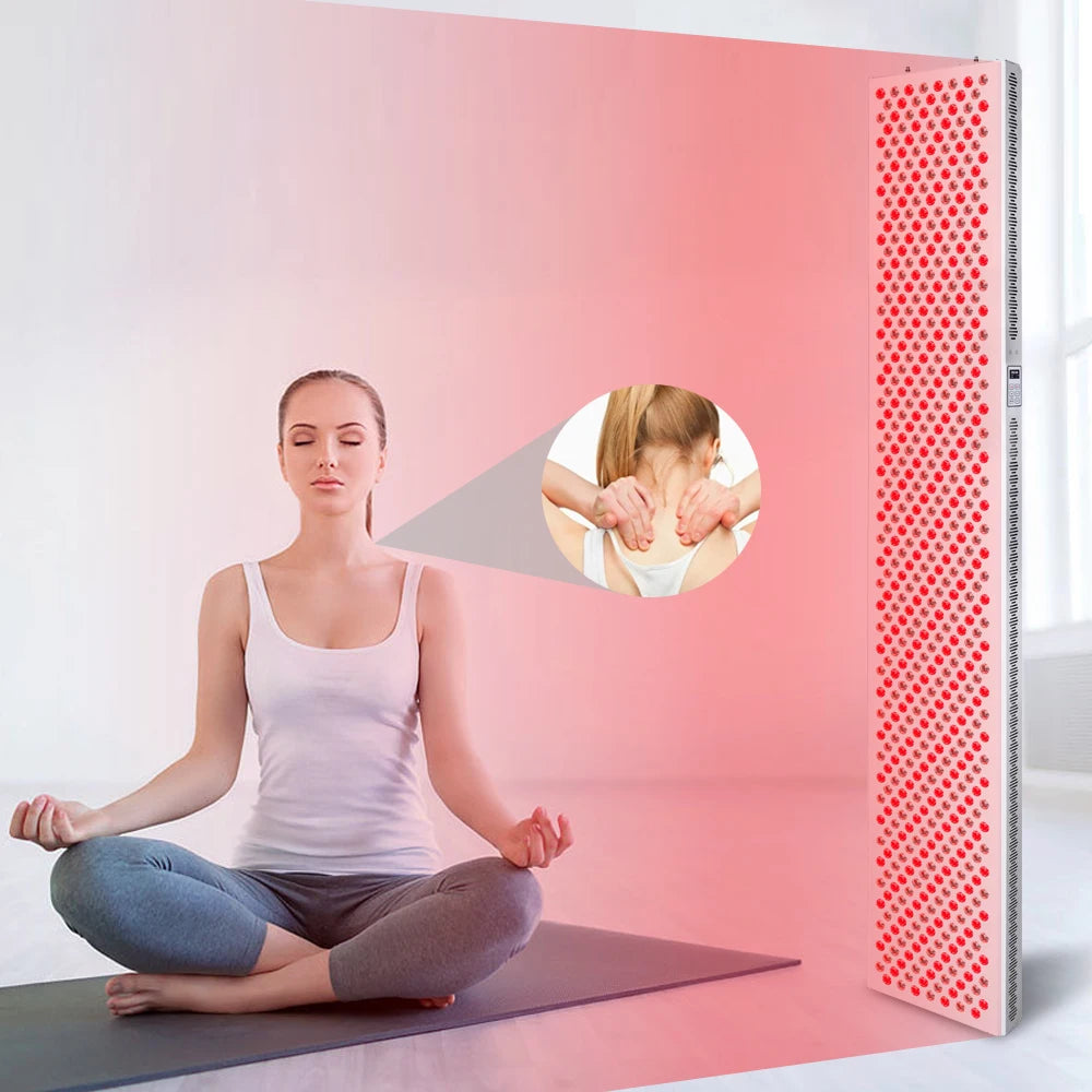 seven wavelength red and near infrared light therapy spectrum 480nm 630nm 660nm 810nm 830nm 850nm 1060nm