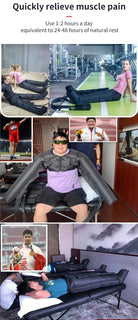 digital compression therapy controller with adjustable intensity and modes