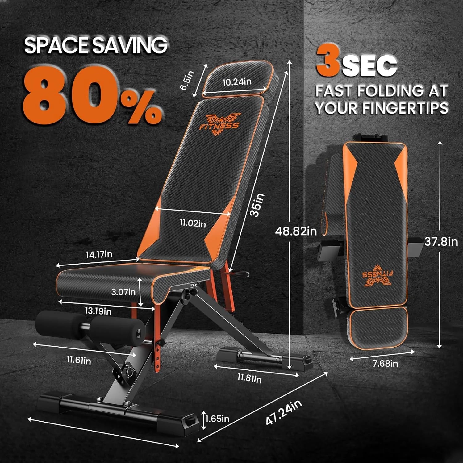 adjustable incline weight bench for dumbbell workouts at home