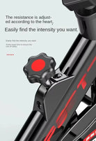 adjustable seat silent indoor cycling bike