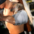 bench press elbow wrap support strap for joint stability during workouts