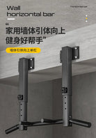 wall mounted pull up bar calisthenics core training