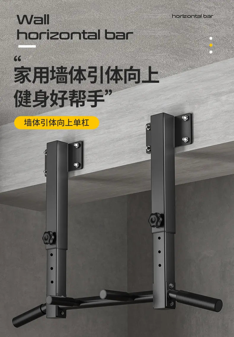 wall mounted pull up bar calisthenics core training