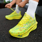 carbon plate race day running shoes designed for marathon runners