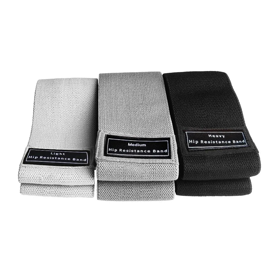 fabric resistance bands for home strength and fitness training