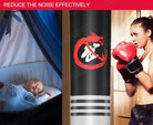 Free standing punching bag shown on clean background