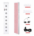 Full body red light therapy panel used in recovery and performance focused wellness routines