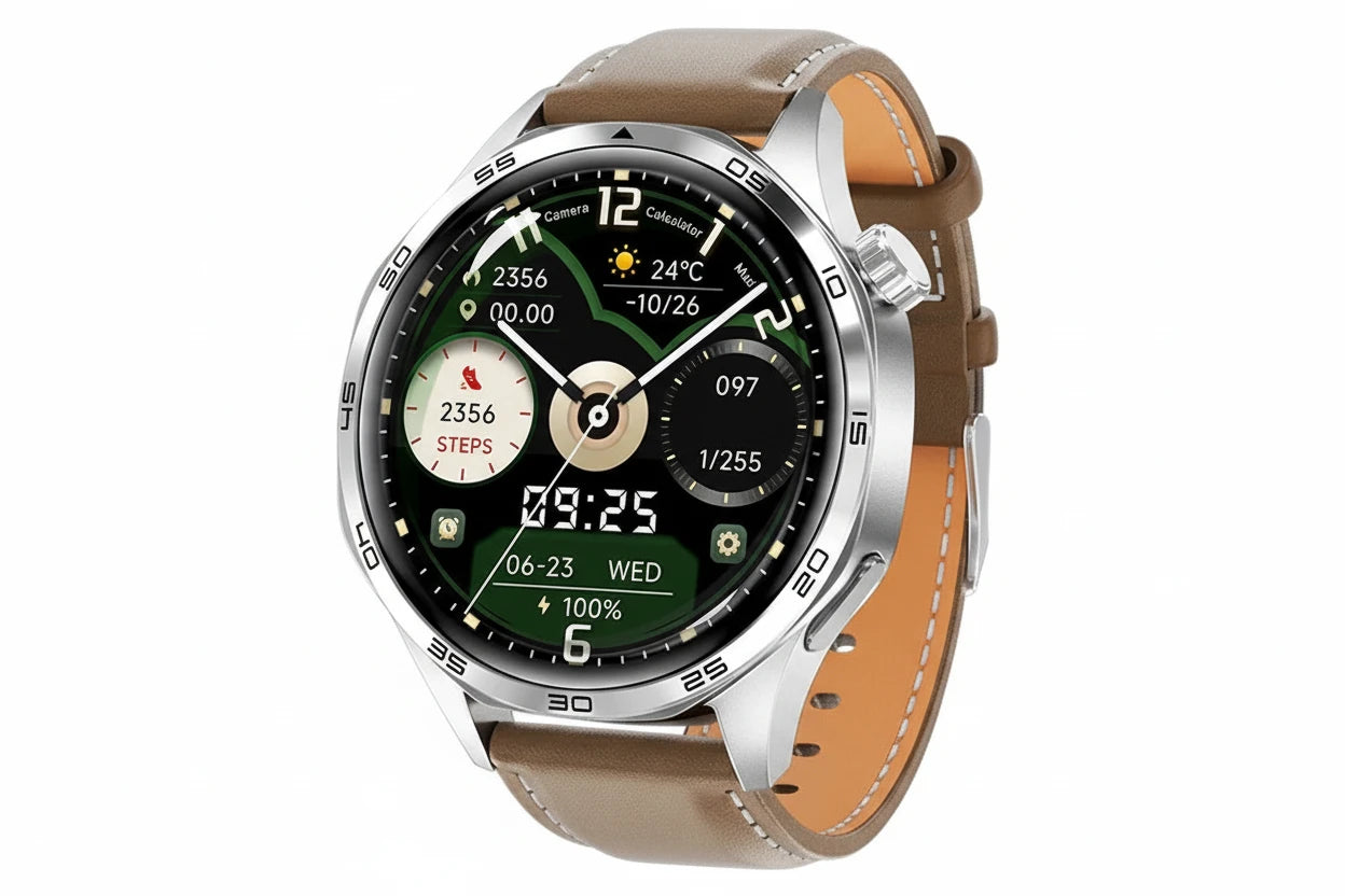 GT5 PRO Smartwatch with Bluetooth Notifications and Fitness Monitoring

