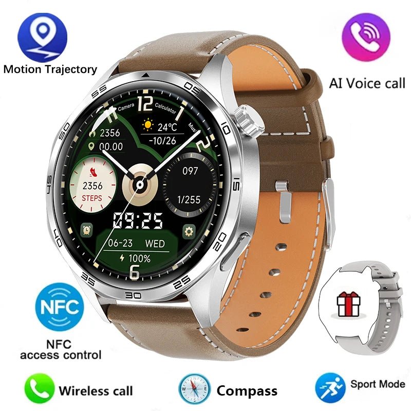 GT5 PRO Smartwatch with Bluetooth Notifications and Fitness Monitoring

