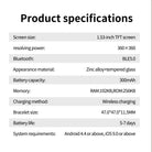 GT5 PRO Sport Smartwatch with Step Counter and Calorie Tracker