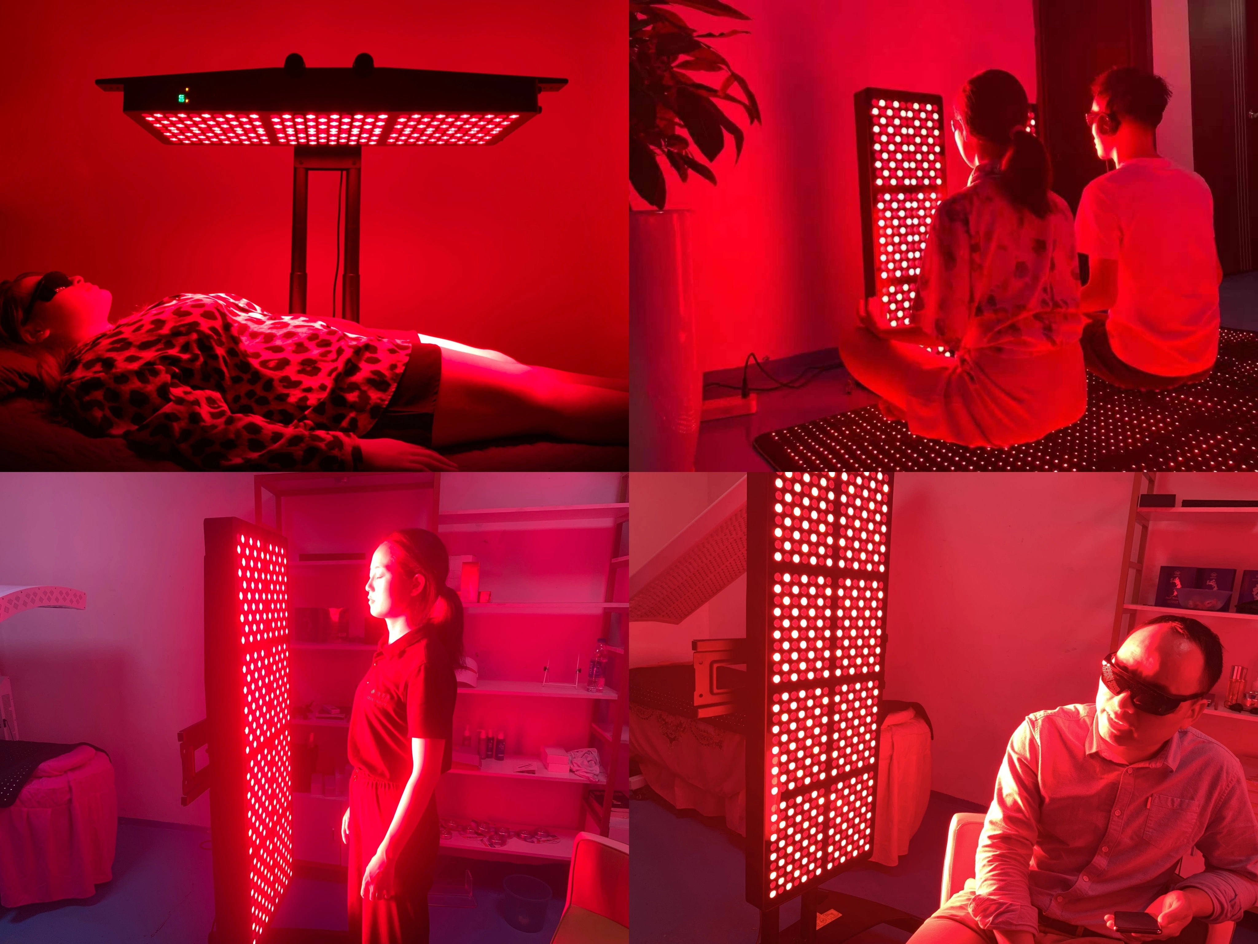 Zack Fitness Red Light Therapy Panel + Adjustable Stand | Full Body Red & NIR Light - Zack Fitness