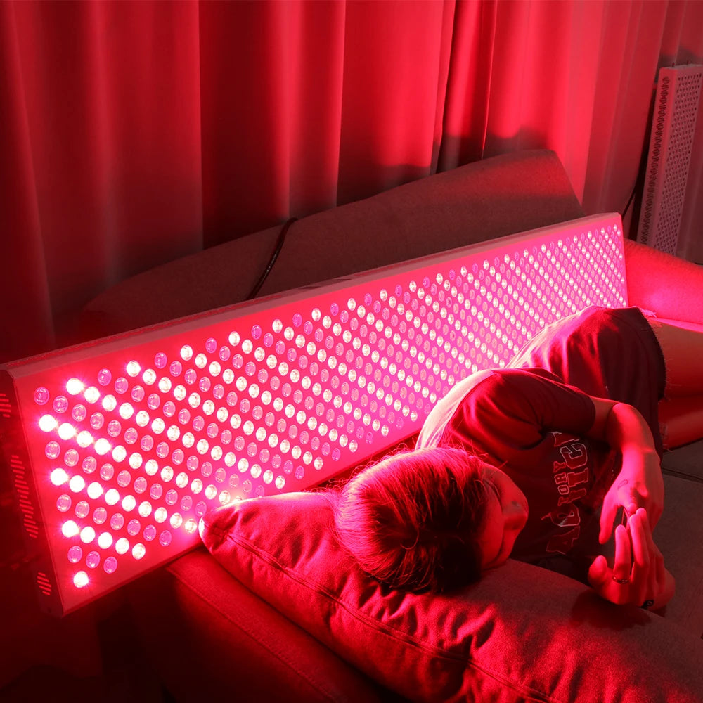 High Irradiance 7 Wavelength Red Near Infrared Light Therapy Lamp Whole Body Led Therapy Light for Fat Loss - Zack Fitness