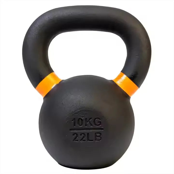 cast iron kettlebell home gym strength workout
